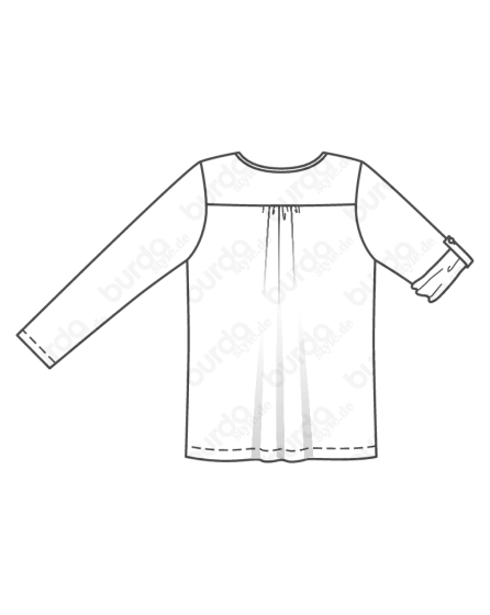T-shirt n°125 de Burda Style Février 2019