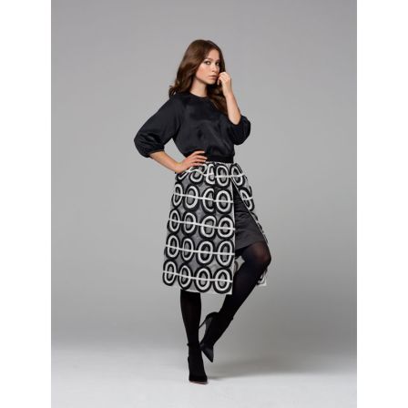 jupe et surjupe n°125 de Burda Style Novembre 2012