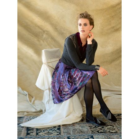 Jupe Plissée baroque n°125