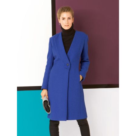 Manteau n°125 de Burda Style Août 2013