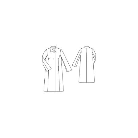 Manteau n°125 de Burda Style Octobre 2012