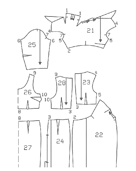 Robe de cocktail n°125 de Burda Style Décembre 2017