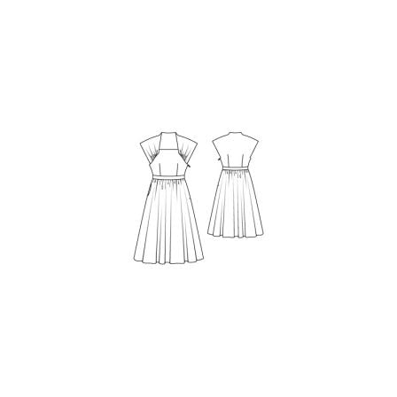 Robe vintage gracieuse n°126 de Burda Style Janvier 2015