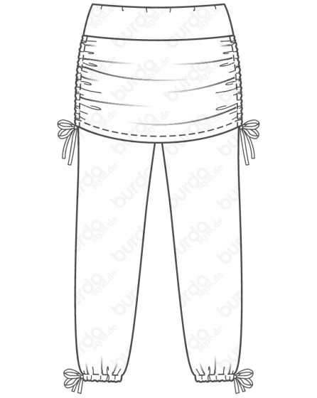 Pantalon n°126 de Burda Style Janvier 2019