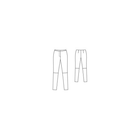 Pantalon de cuir n°126 de Burda Style Août 2013