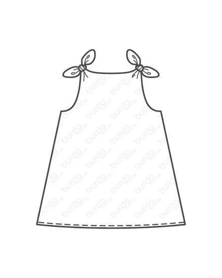 Robes pour fillette n°126 de Burda Style Juillet 2017