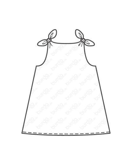 Robes pour fillette n°126 de Burda Style Juillet 2017