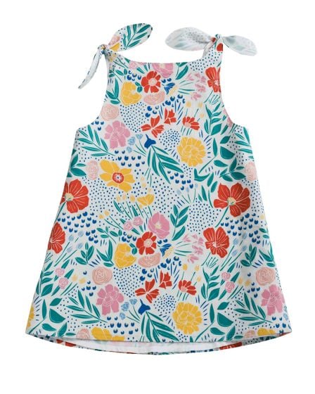 Robes pour fillette n°126 de Burda Style Juillet 2017
