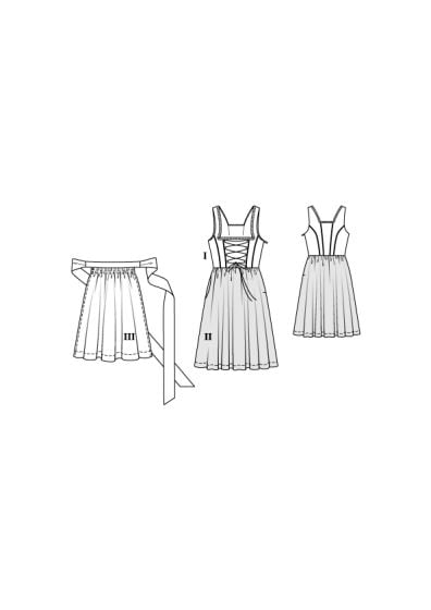 Dirndl n°127 de Burda Style Septembre 2016
