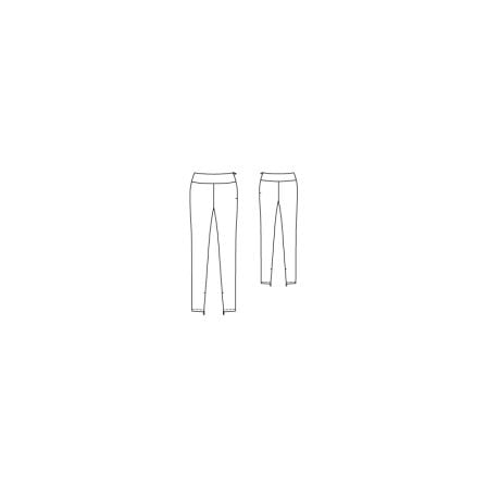 Pantalon slim n°127 de Burda Style Novembre 2016