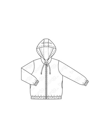 Blouson pour garçon n°127 de Burda Style Mai 2017