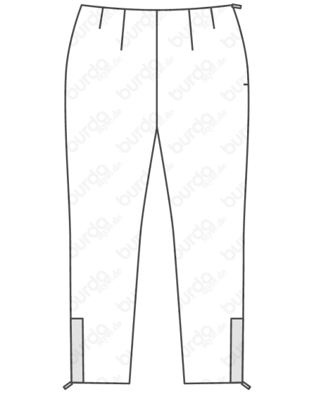 Pantalon n°127 de Burda Style Décembre 2017