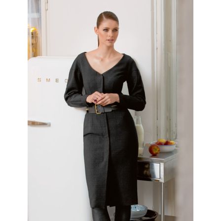 Robe-manteau n°127 de Burda Style Novembre 2013