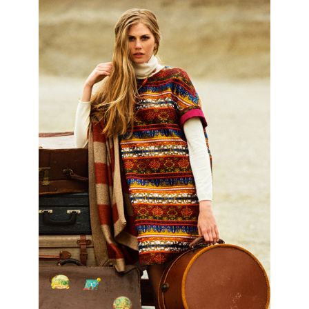 Robe boule n°127 de Burda Style Octobre 2014