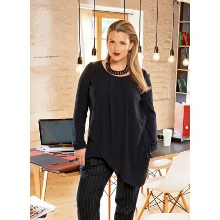 T-shirt double n°128 de Burda Style Janvier 2015
