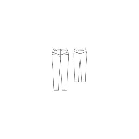 Pantalon de jogging seyant n°128 de Burda Style Novembre 2014