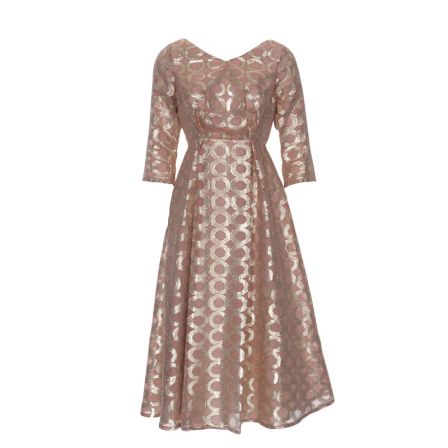 Robe n°128 de Burda Style Octobre 2012
