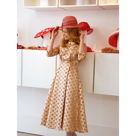 Robe n°128 de Burda Style Octobre 2012