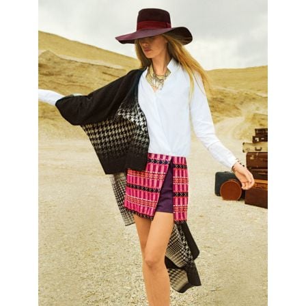 Robe deux-en-un n°128 de Burda Style Octobre 2014