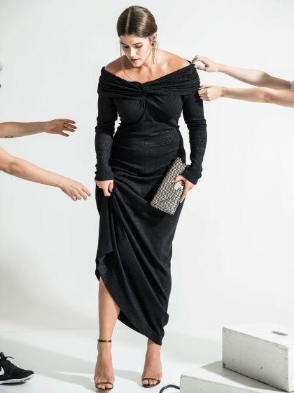 Minirobe, robe maxi n°128 de Burda Style Decembre 2016