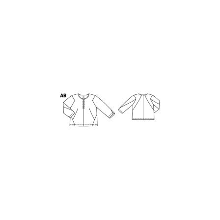 T-Shirt n°128 de Burda Style Février 2015
