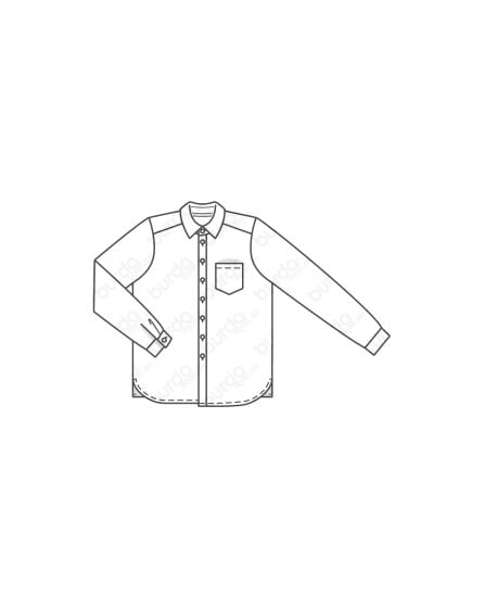 Chemise pour garçon n°129 de Burda Style Mai 2017