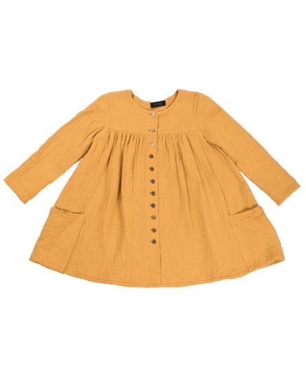 Robe tunique pour fillette n°129 de Burda Style Août 2017