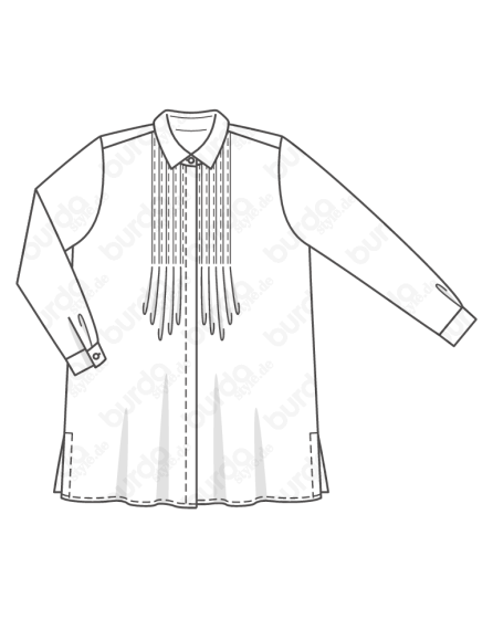 Chemises n°129 de Burda Style Janvier 2019