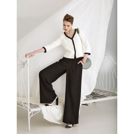 Pantalon n°130 de Burda Style Février 2013