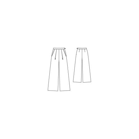 Pantalon n°130 de Burda Style Février 2013