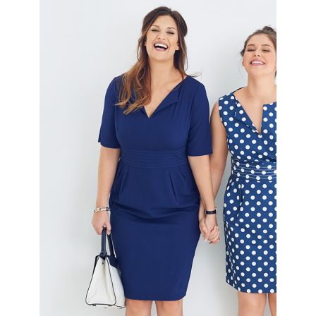 Robe tulipe n°131 de Burda Style Juillet 2016