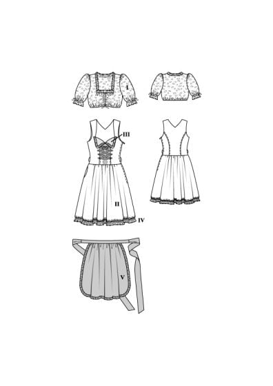 Dirndl n°131 de Burda Style Septembre 2016
