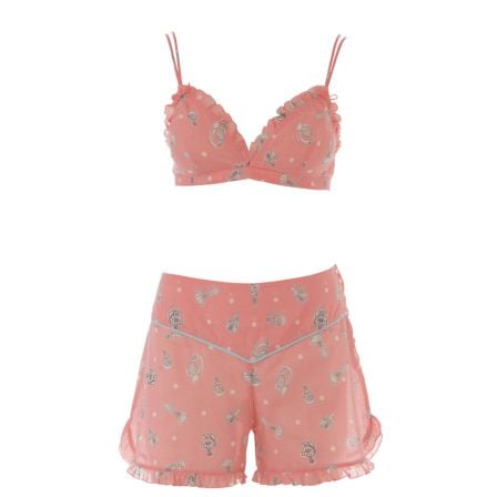 Bustier & shorty n°131 de Burda Style Décembre 2014