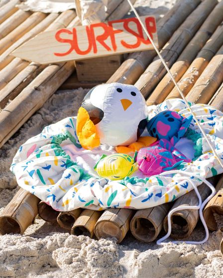 Tapis de plage et sac baluchon n°131 de Burda Style Juillet 2017