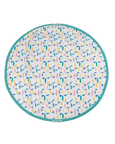 Tapis de plage et sac baluchon n°131 de Burda Style Juillet 2017