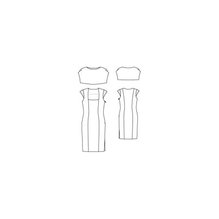 Robe et pelerine n°131