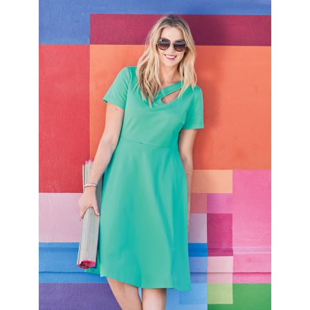 Robe n°132 de Burda Style Juin 2016