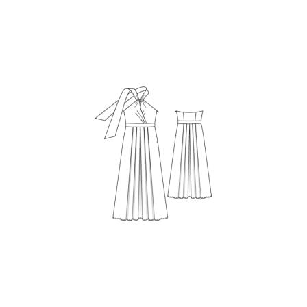 Robe n°132 de Burda Style Juin 2016