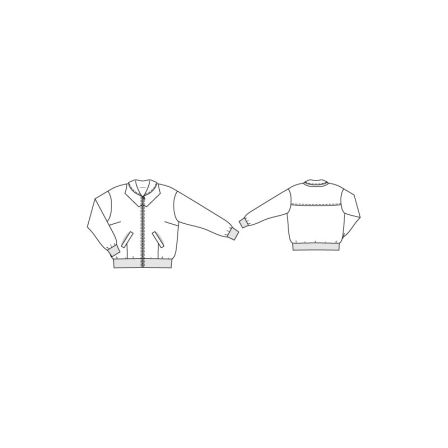 Blouson n°133 de Burda Style Octobre 2014