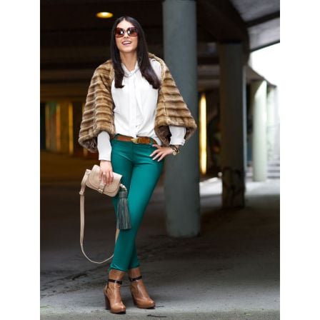Cache épaule n°133 de Burda Style Octobre 2012