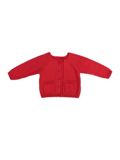 Cardigan pour bébé n°133 de Burda Style Mars 2017