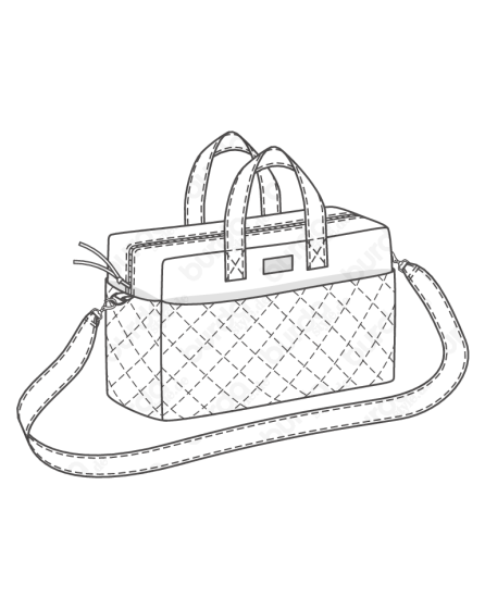 Sac à langer n°133 de Burda Style Octobre 2017