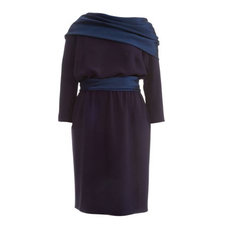 Robe à col drapé n°133