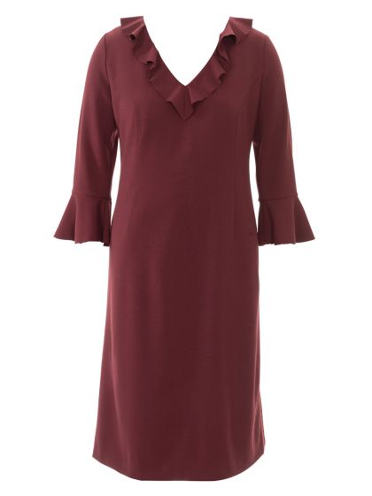 Robe à volant n°135 de Burda Style Novembre 2016