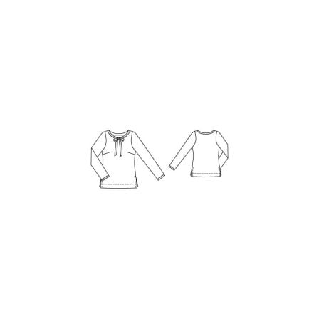 Tee-shirt n°135 de Burda Style Février 2013