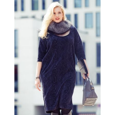 Tee-shirt-robe n°135 de Burda Style Novembre 2013