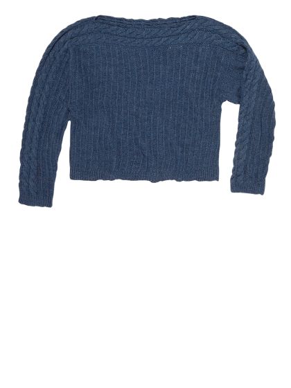 Pull à torsades n°136 de Burda Style Decembre 2016
