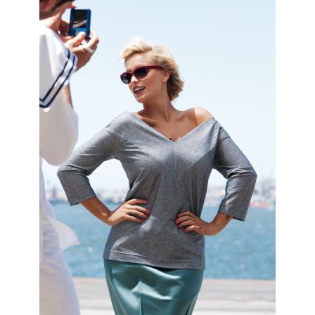 Tee-shirt n°136 de Burda Style Juillet 2012