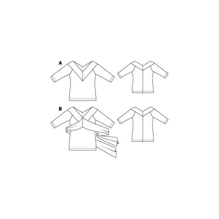 Tee-shirt n°136 de Burda Style Juillet 2012