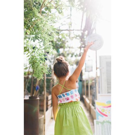 Top et Jupe Fillette n°139 de Burda Style Mars 2015